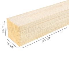 Брус 150*150*6000 мм