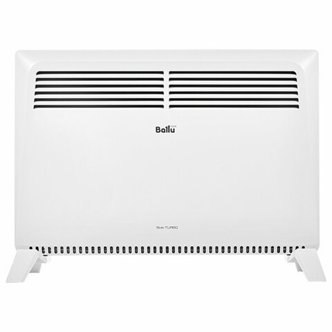 Обогреватель-конвектор BALLU BEC/SMT-2000, 2000 Вт, механическое управление, напольная установка, белый