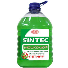 Жидкость Стеклоомывающая Sintec Летняя ПЭТ, 5 л