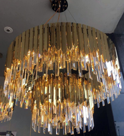 Люстра Facet Crystal Double