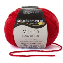 Пряжа Schachenmayr Merino Extrafine 120 (00130)
