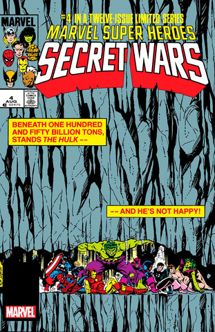 Marvel Super-Heroes Secret Wars #4 (Cover B) (Facsimile Edition)