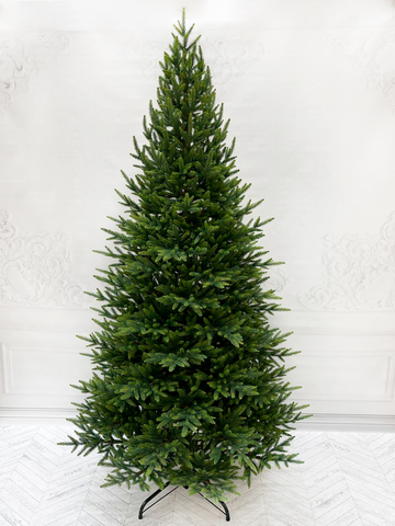 Ель TreeDeLuxe Королевская стройная 100% литая 155см зеленая