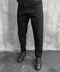 Джинсы-бананки BGLS #32-01 (черн.)