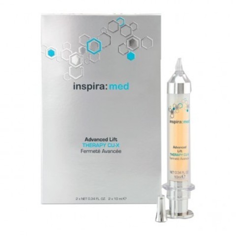 INSPIRA MED: Лифтинг-сыворотка с пептидами меди и витамином А для укрепления и регенерации кожи лица (Advanced Lift Therapy CU-X)