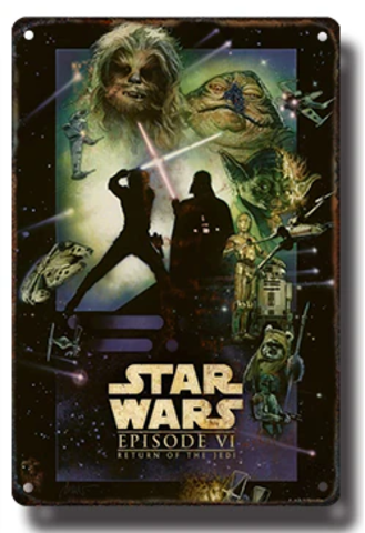 Металлический постер Звездные войны