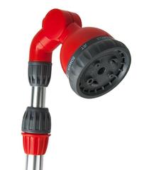 Доставка по России | Пистолет поливочный QUATTRO ELEMENTI на телескопической штанге 90-120 см, 9-ти режимный, мягкий пластик (241-338)