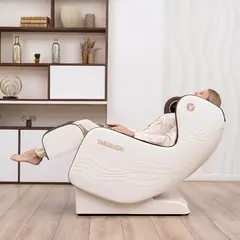 Интерьерное массажное кресло Yamaguchi Osaka Light Brown