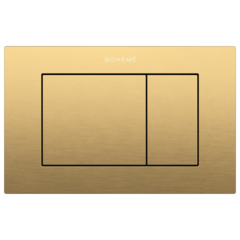 Boheme 650/2-MG Кнопка для инсталляции, нерж.сталь Matt Gold NEW фото