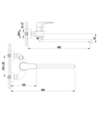 Смеситель универсальный LEMARK SHIFT LM4317C