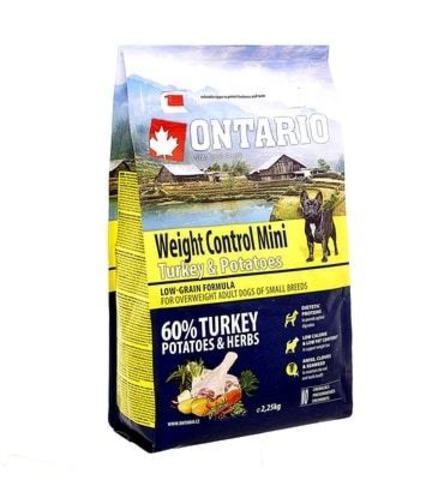 Купить Ontario Mini Weight Control Turkey & Potatoes