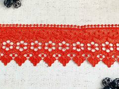Кружево плетеное, ш. 7,8 см.