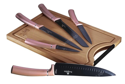 Набор ножей из 6 предметов BH-2554 i- Rose Collection - купить 1