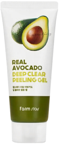 Farmstay Real Avocado Deep Clear Peeling Gel Гель отшелушивающий с экстрактом авокадо