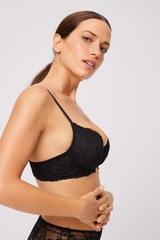 Бюстгальтер с чашками из тонкого поролона на косточках YSABEL MORA 10134