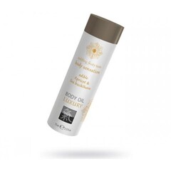 Съедобное масло для тела Абрикос и Облепиха от Shiatsu 75 мл.