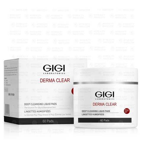 GIGI Derma Clear Deep Cleansing Liquid Pads