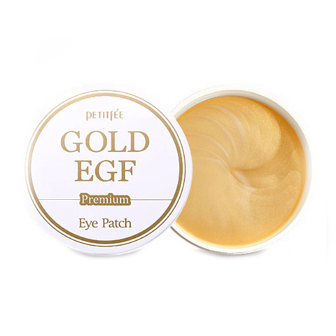 PETITFEE Гидрогелевые патчи для глаз ПРЕМИУМ ЗОЛОТО/EGF Premium Gold & EGF Hydrogel Eye Patch, 60 шт