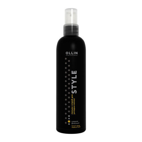 OLLIN Style Lotion-Spray Medium Hold - Лосьон-спрей для укладки волос средней фиксации