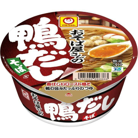 Лапша Соба со вкусом утки и грибами шиитаке Toyo Suisan, 48 гр