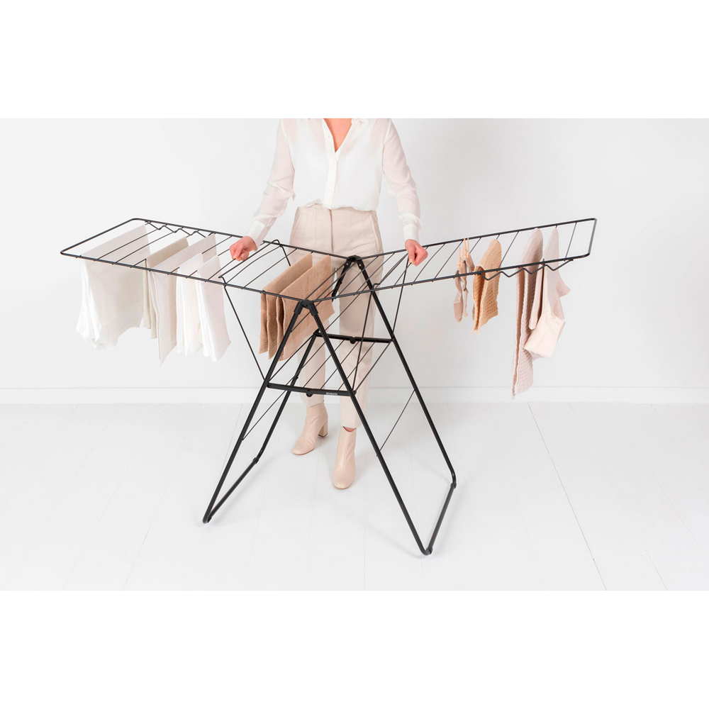 Сушилка напольная HangOn (25 м навески), Черный матовый, арт. 403460 - фото 12