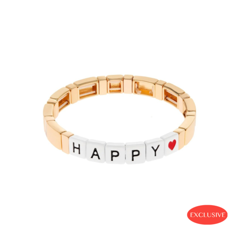 Happy Gold Bracelet