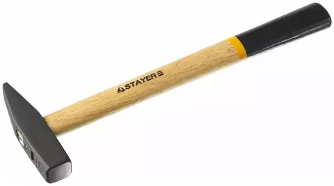 2002-06	STAYER 600 г молоток слесарный с деревянной рукояткой