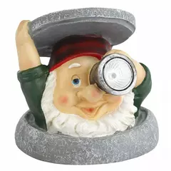 Св-к садов.ЭРА SL-RSN11-GNS на солн.батарее.полистоун ,цветной,11см