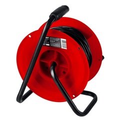 ЗУБР ПВС-215, ПВС, 2 х 1.5 мм2, 50 м, 3500 Вт, силовой удлинитель на катушке (55103-50)