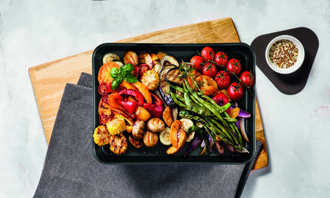 Форма для запекания 34.2х24х6см Wo Home Profi Baking чёрная