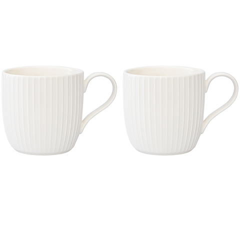 Набор кружек 2шт 350мл Liberty Jones Soft Ripples белый