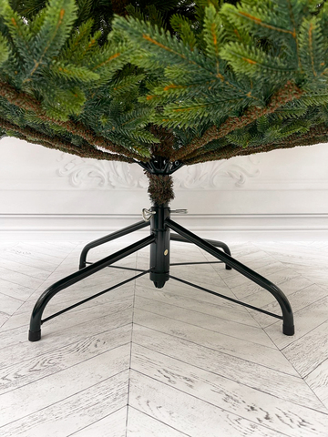 Ель TreeDeLuxe Королевская стройная 100% литая 155см зеленая