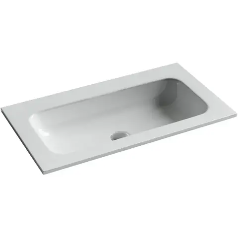 Ceramica Nova CN7012wx Раковина накладная Element без отверстия под смеситель, 810*457*137мм, цвет белый
