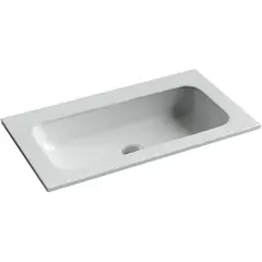Ceramica Nova CN7012wx Раковина накладная Element без отверстия под смеситель, 810*457*137мм, цвет белый фото
