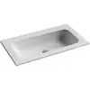 Ceramica Nova CN7012wx Раковина накладная Element без отверстия под смеситель, 810*457*137мм, цвет белый