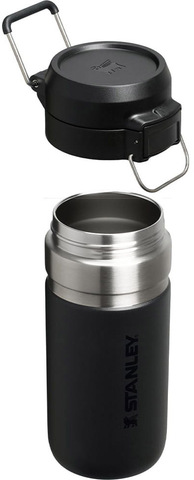 Картинка термостакан Stanley GO Quick Flip 0,47 Black - 1