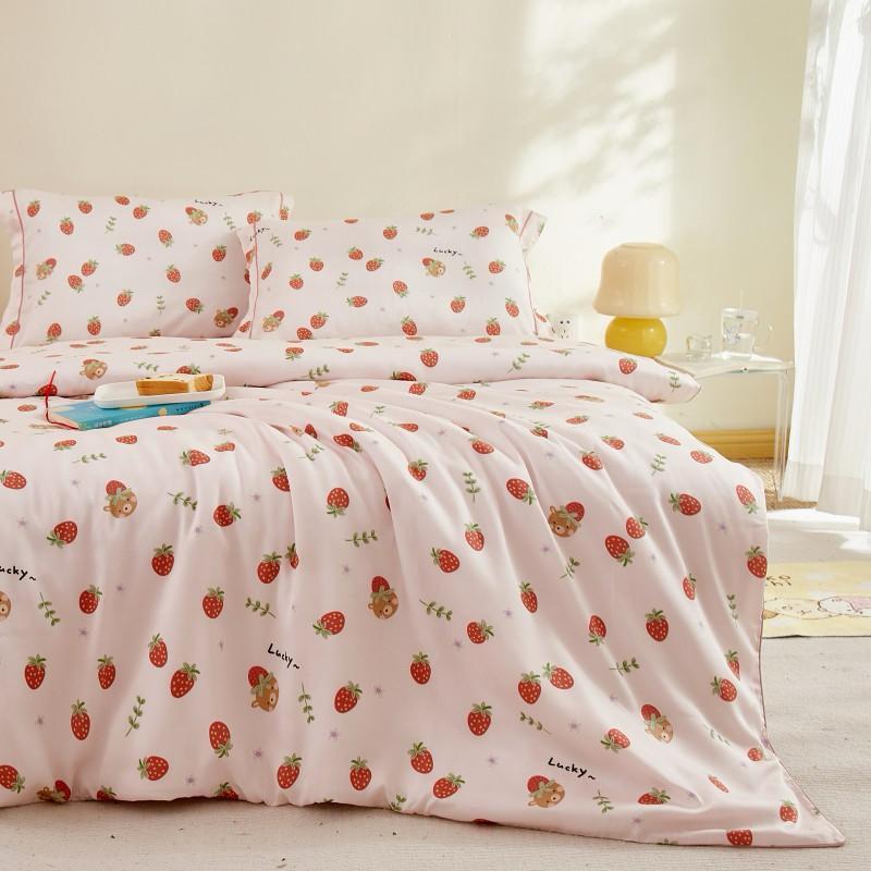 Комплект Полуторка Тенсель Клубнички