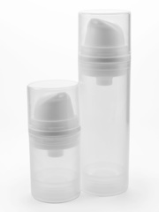 Прозрачный вакуумный дозатор с крышкой