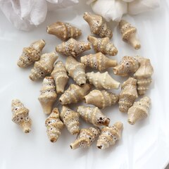 Подвеска фарфоровая Ракушка 20*11 мм, Ф092