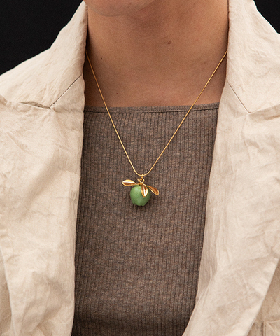 ПРЕДЗАКАЗ Подвеска APPLE STEM GREEN
