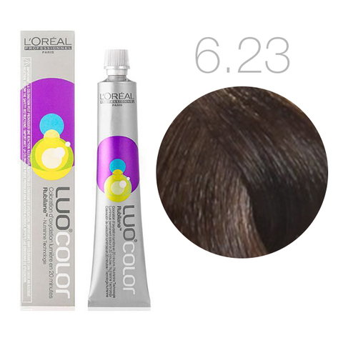 L'Oreal Professionnel Luo Color 6.23 (Темный блондин перламутрово золотистый) - Краска для волос