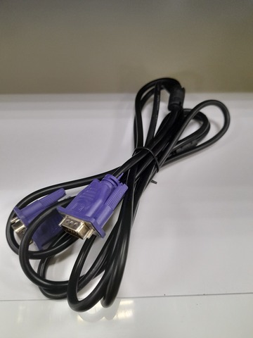 Кабель VGA male-male, 2.5m AWM 2919