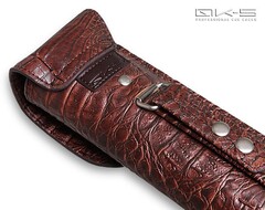 Тубус QK-S Tomahawk 1x1 коричневый аллигатор