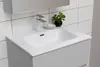 Aquanet 274127 Тумба с раковиной Алвита new 60 2 ящ. цв. серый (274127)