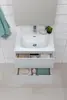 Aquanet 274127 Тумба с раковиной Алвита new 60 2 ящ. цв. серый (274127)
