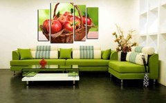 Модульная картина "Райские яблочки"