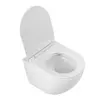 BelBagno BB046CHR/SC SFERA-R Унитаз подвесной безободковый с сиденьем дюропласт soft close, BB046CHR/SC