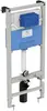 Ideal Standard T3868V3/115AC Промо-набор 3 в 1 (Унитаз T0079V3 и сиденье T3527V3 TESI, инсталляция R020467 PROSYS, панель смыва R0115AC OLEAS)