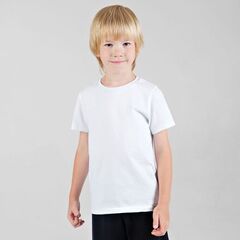 Футболка детская «Basic» белая