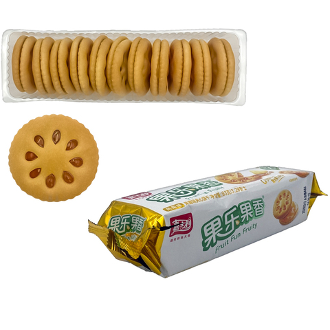 Сэндвич пирожное со вкусом ананаса и желе Jiashili 1кор*30бл*1шт,93г